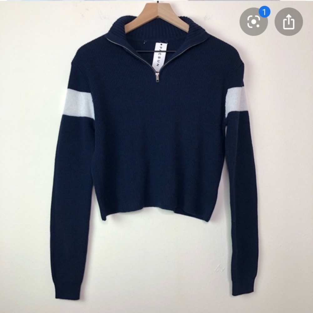 Quarter Zip Sweater